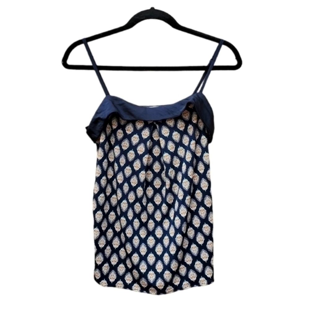 Banana Republic Silky Blue Cami Top Blouse Dressy Women‎ XS